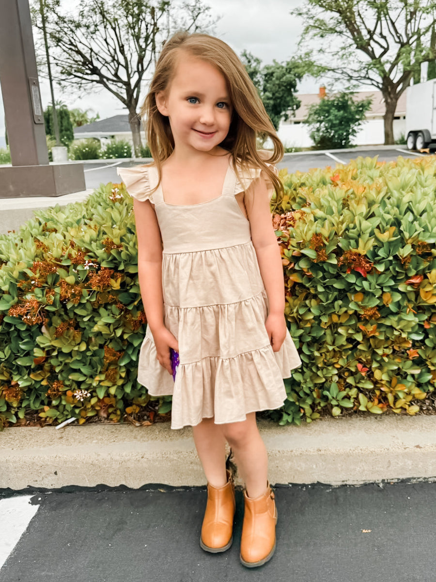 Sandy Linen Babydoll Dress Boobird Sandy Linen Babydoll Dress Boobird